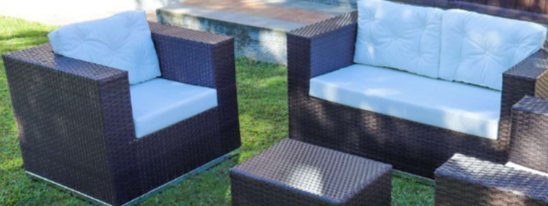 Conjunto de Sofá Sofisticado para Áreas Externas