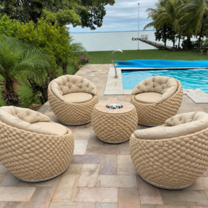 Conjunto Mini Orbit - Tricô Náutico